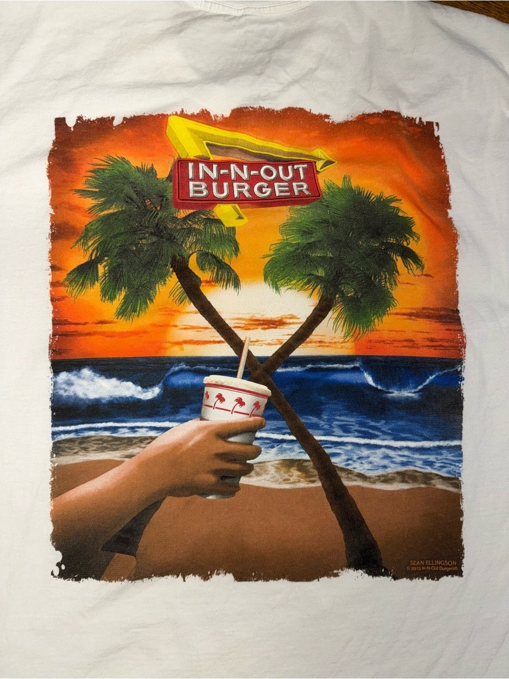 Vintage 2015 In-N-Out Burger "The Simple Things" Collector T-Shirt - Large